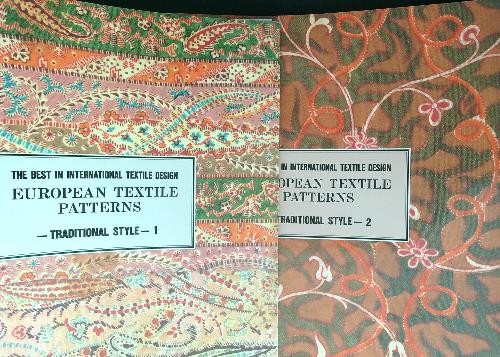 European textile patterns vv - european,